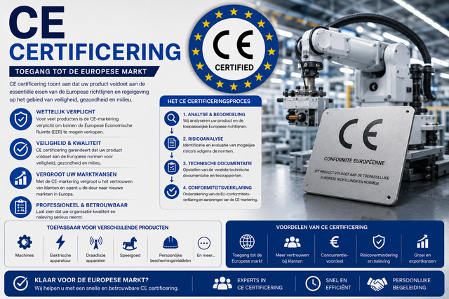 CE-certificering: Een complete gids voor Europese productconformiteit
