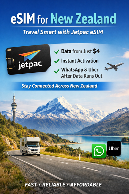 Jetpac eSIM – Travel Smart in New Zealand