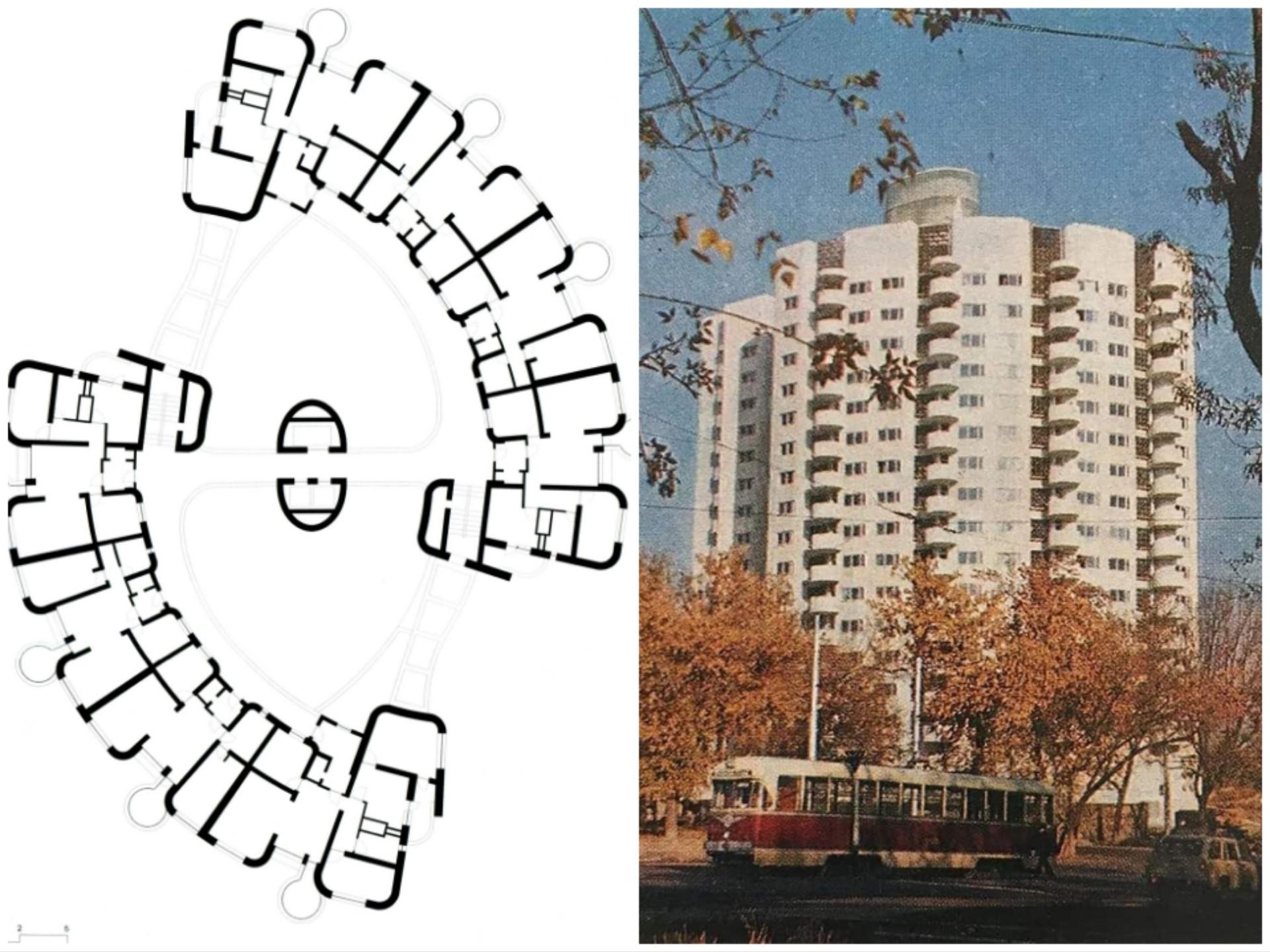 “vertical mahalla”&nbsp;— house “Zhemchug”. MAHALLA (Mostra Internazionale di Architettura). ACDF, Tashkent 2021. p26; fotolenta_uz