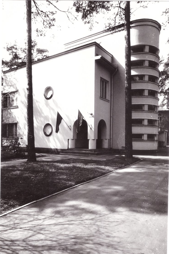 Особняк Целмса в Межапарке. Архитектор Карлис Янсонс, 1936 г.