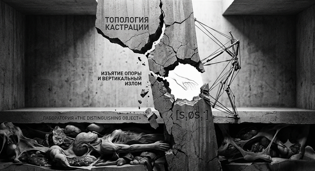 Топология кастрации: изъятие опоры и вертикальный излом
