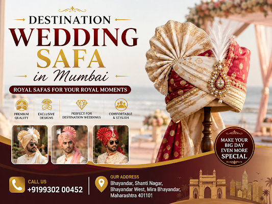 Destination Wedding Safa in Mumbai 