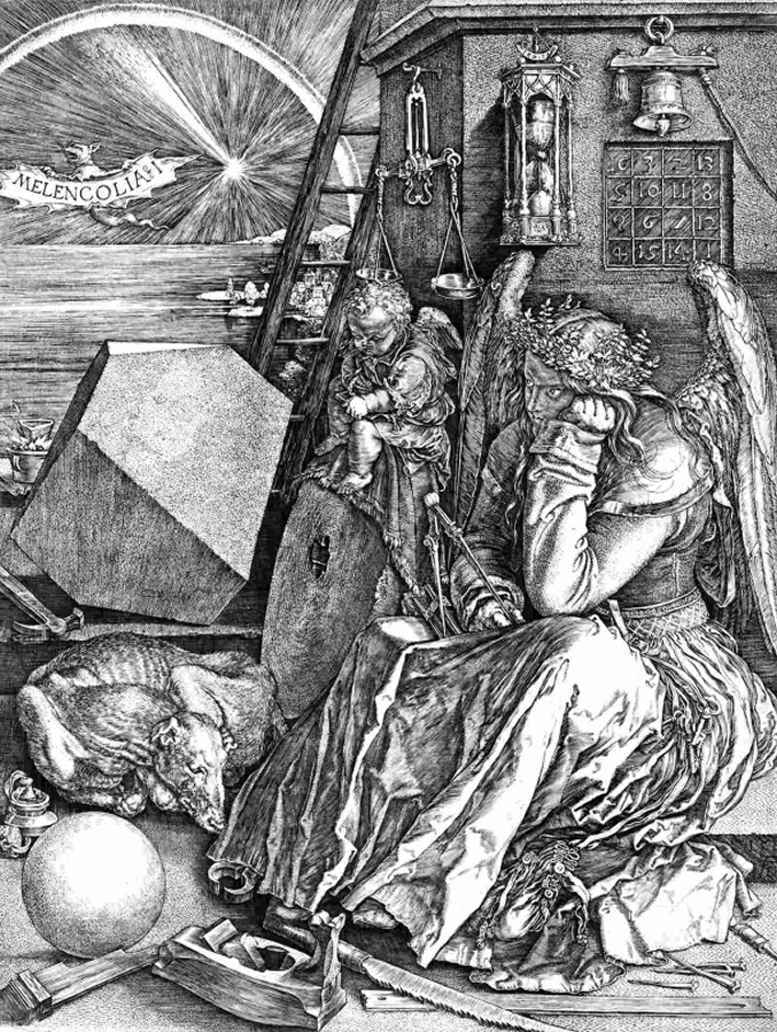 «Меланхолия». Альбрехт Дюрер. 1514