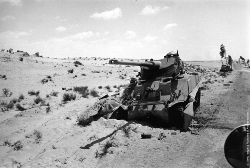 Подбитые египетские танки в&nbsp;Синае