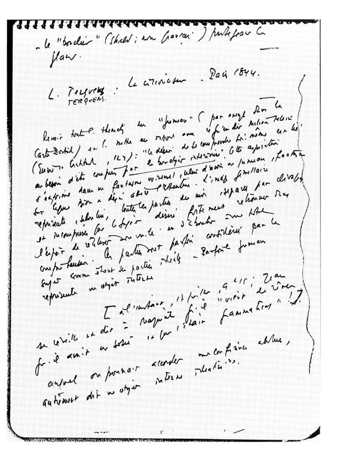 Заметки для Circonfession