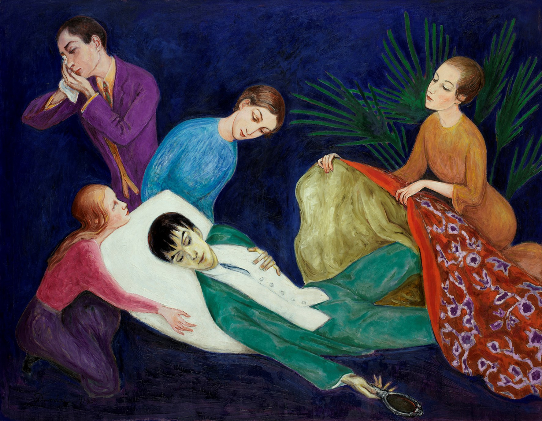 Нильс фон Дардель (1889 -1943) «Умирающий денди».