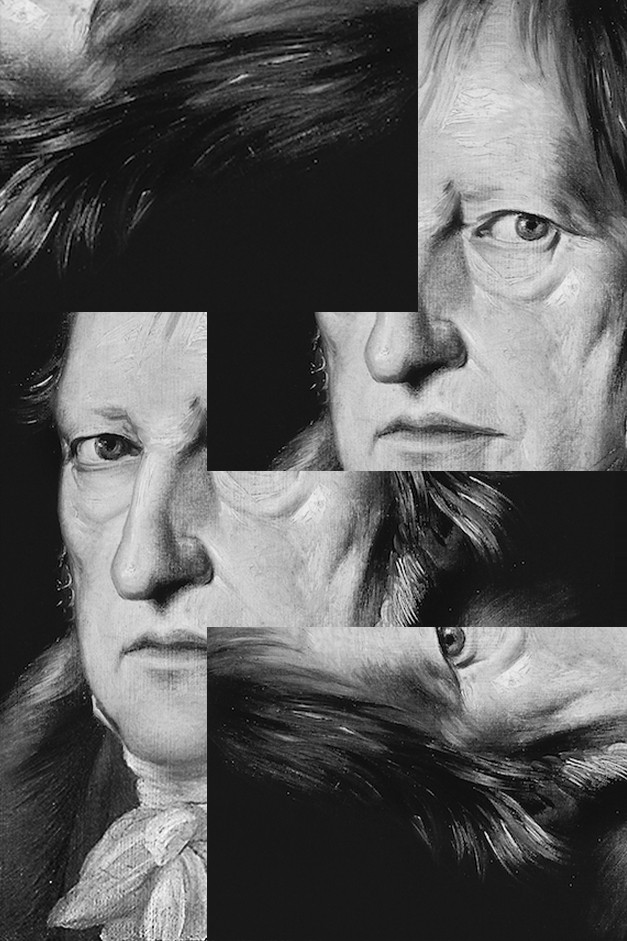 «Портрет Гегеля» (1831) Якоба Шлезингера (коллаж: polity)