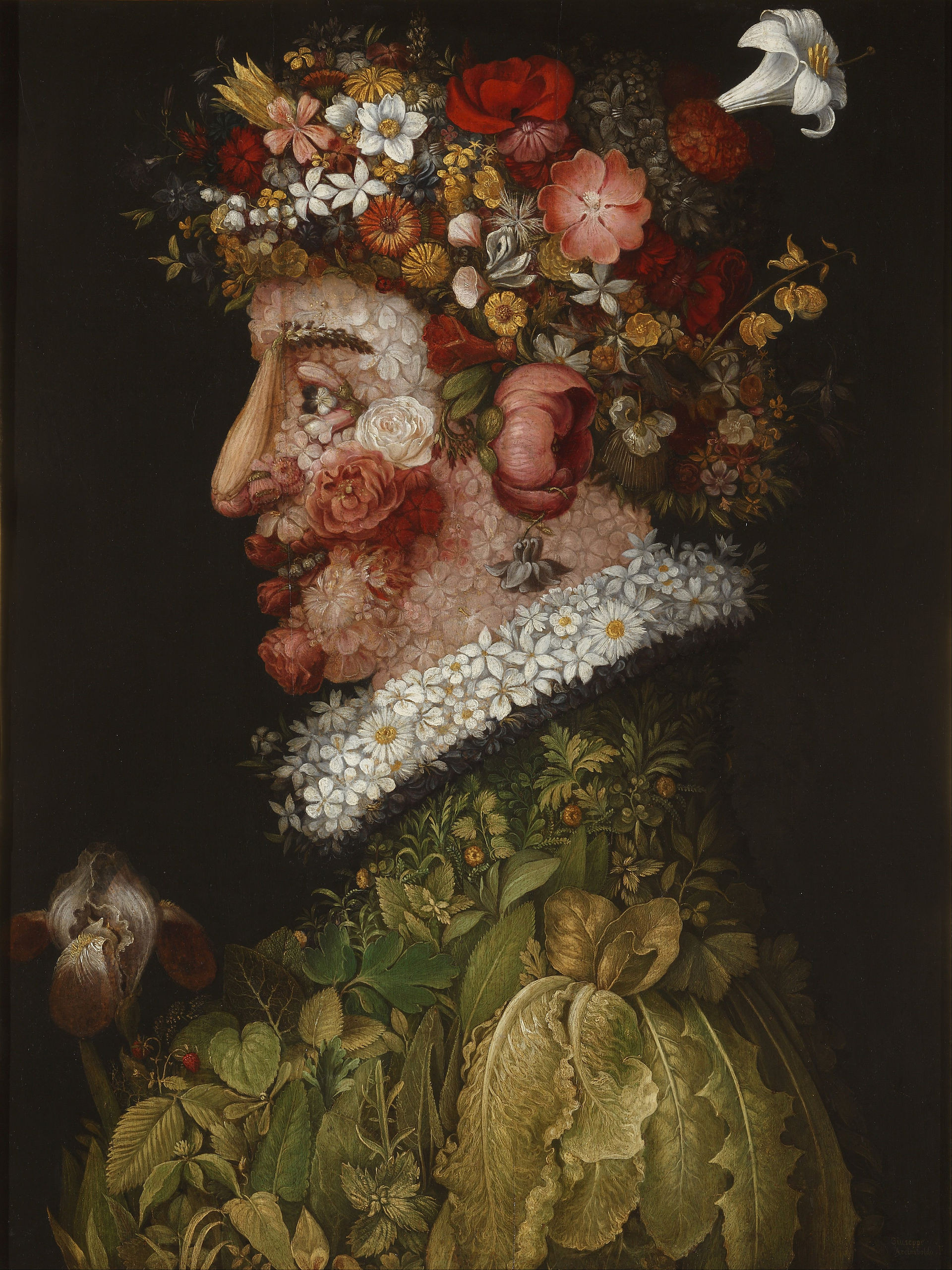 Giuseppe Arcimboldo&nbsp;— La Primavera, 1563, Real Academia de Bellas Artes de San Fernando