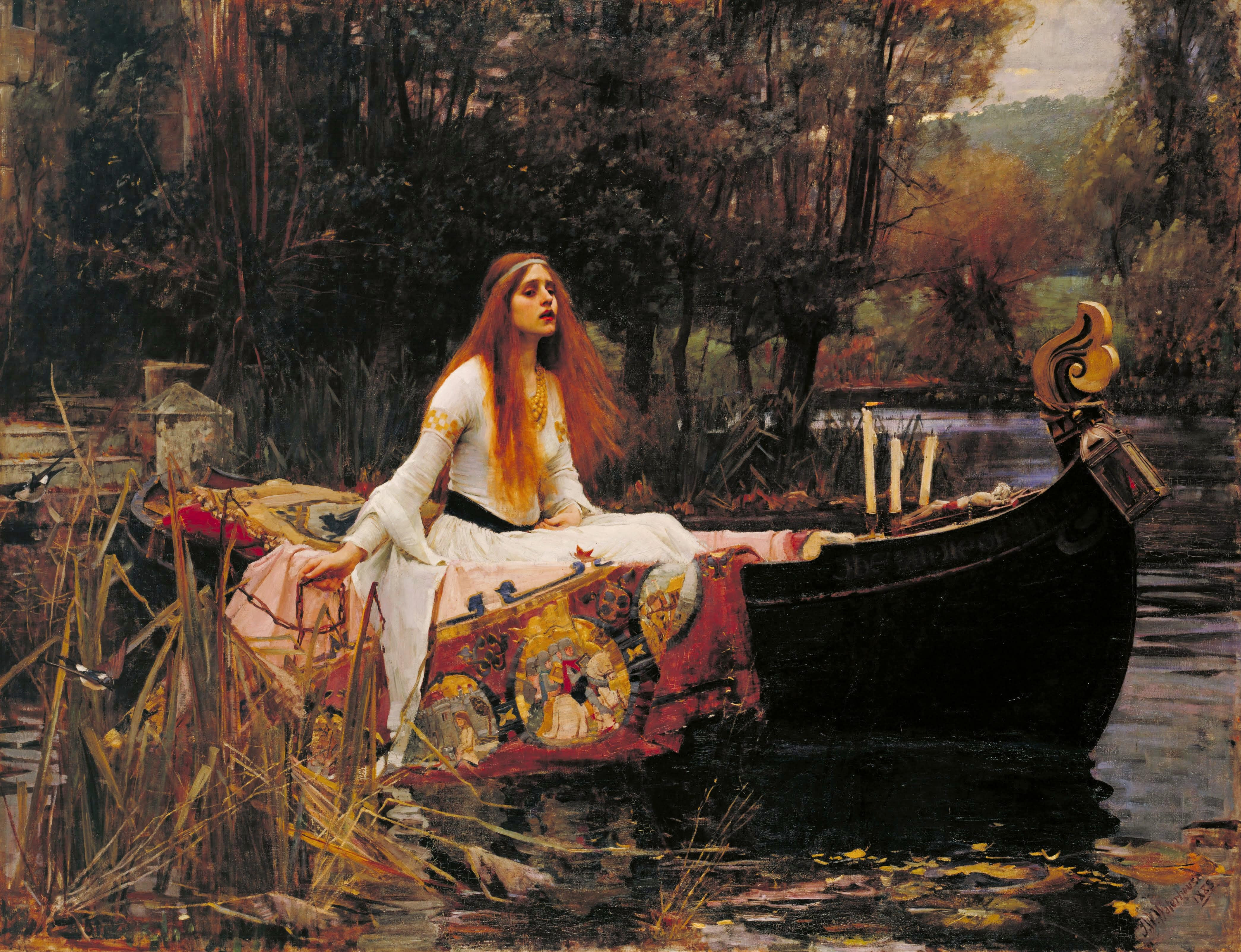 John William Waterhouse, «The Lady of Shalott» (1888)