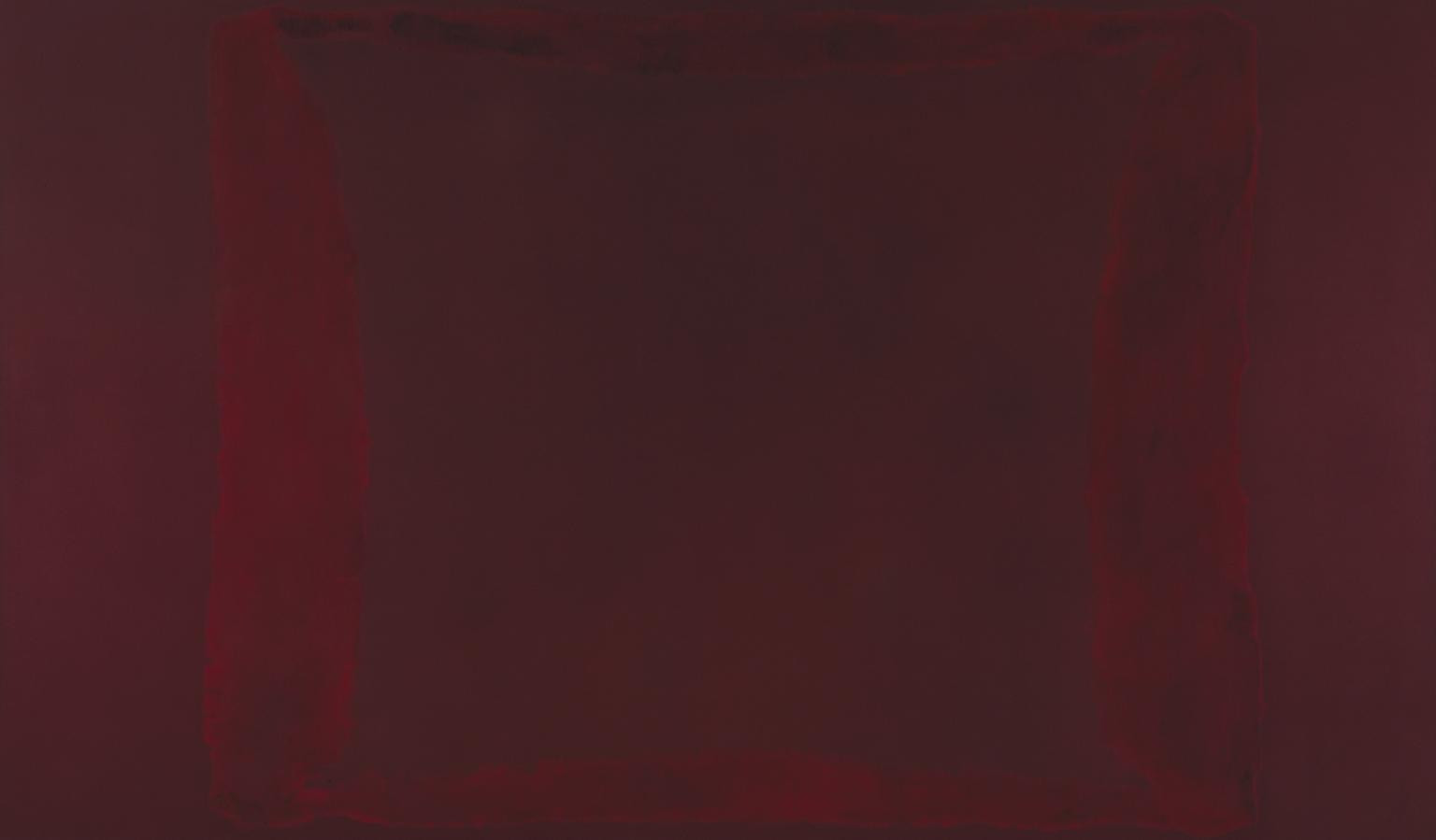 Марк Ротко. Красный на&nbsp;<nobr>темно-бордовом</nobr>. 1959