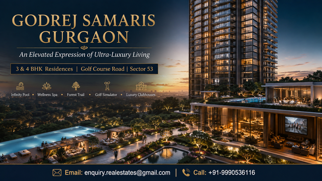 Godrej Samaris Sector 53 Gurgaon Latest Price and Amenities