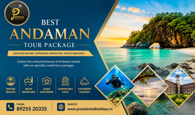 Best Andaman Tour Package - Presidential Holidays: Where Every Island Tells a Story