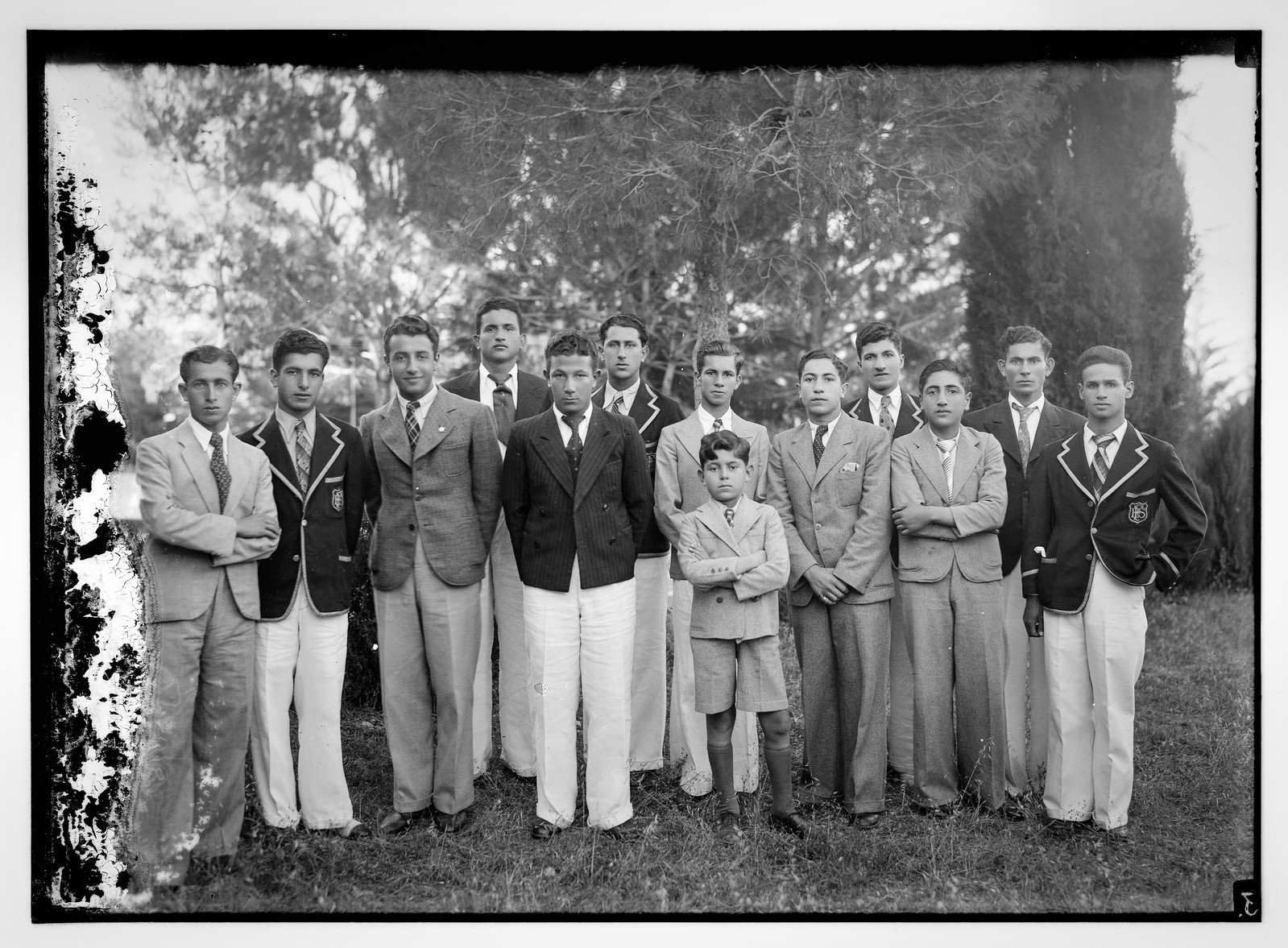 Школа миссии квакеров в Рамалле. 1937 г. источник