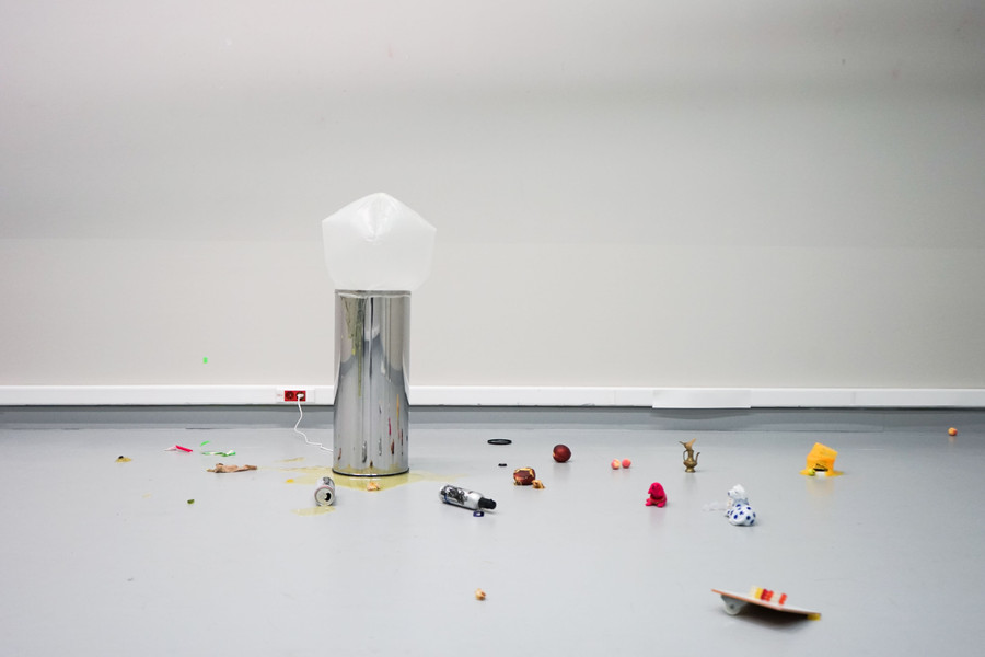 Rima Zamzam, Zen as Fuck, installation (full view), British Higher School of Art and Design, 2019 