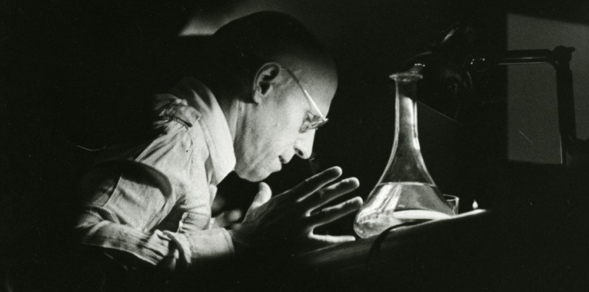 Michel Foucault by Michèle Bancilhon, May 1984