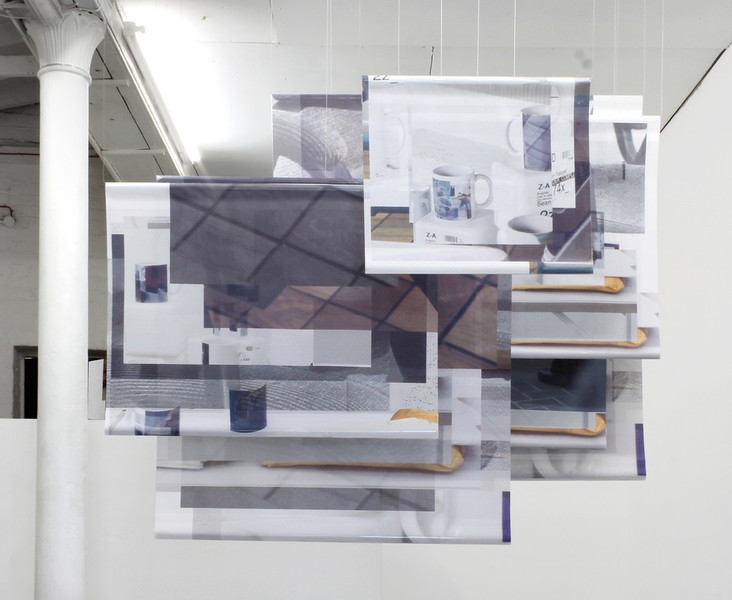 Sean Raspet, Debit “(OBSCENITY TRIAL (3)), ((2007)-2011)”, 2012 © Motion, installation view