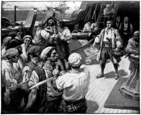 Иллюстрация из&nbsp;книги Buccaneers and Pirates of Our Coasts 1898&nbsp;г.