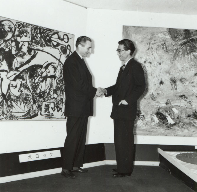 Выставка «Международное Искусство Новой Эры», 1958&nbsp;год. Courtesy: https://tinyurl.com/ucsnswl