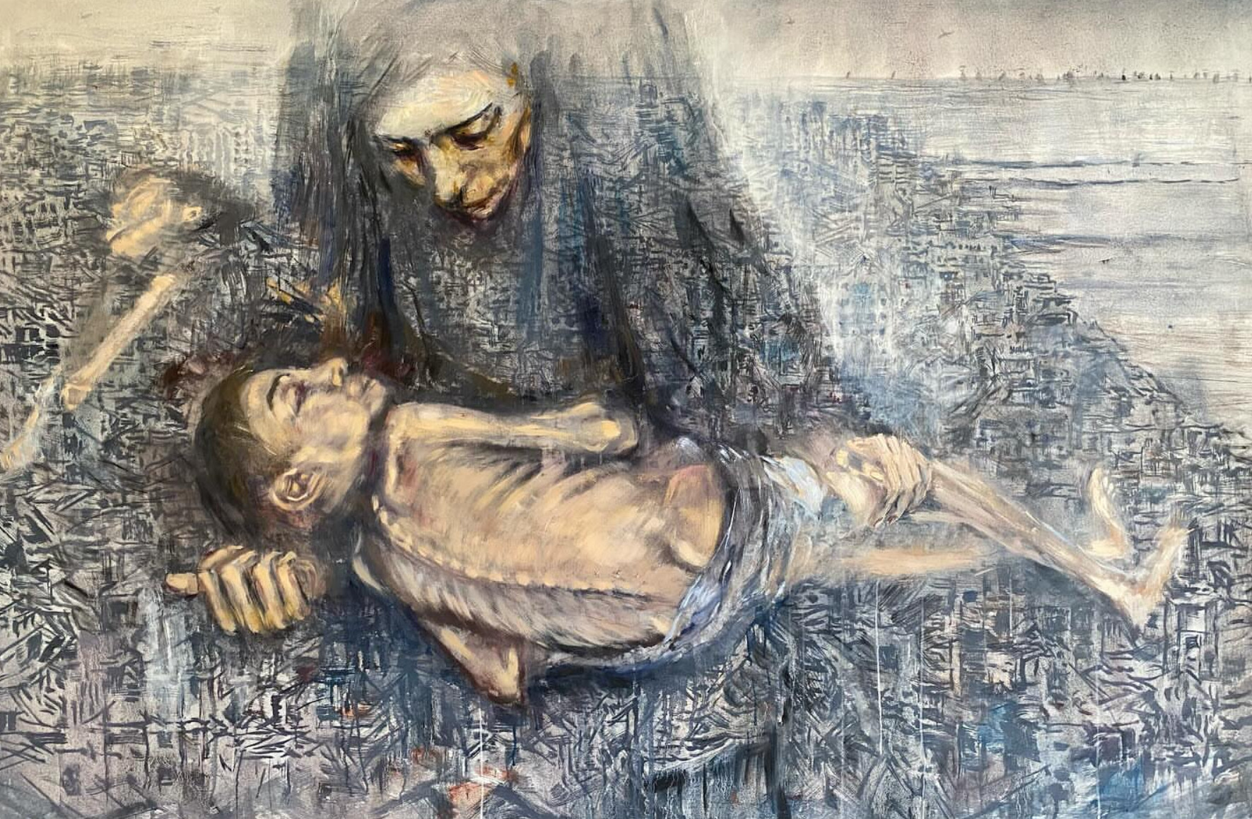 Газа, художник Tom Young 