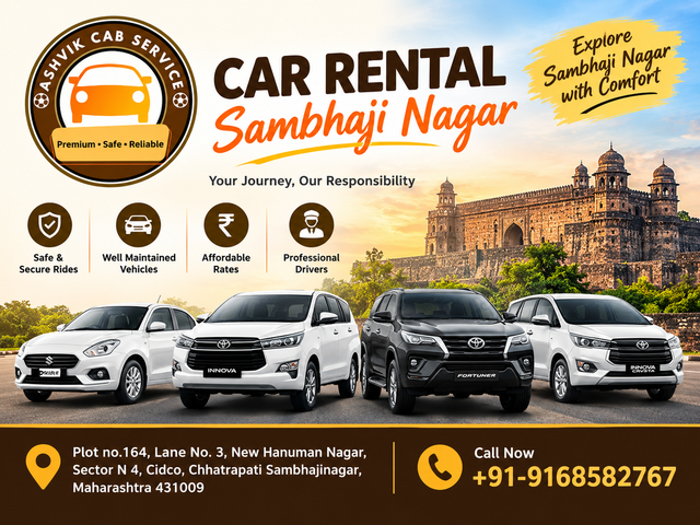 Car Rental Sambhaji Nagar