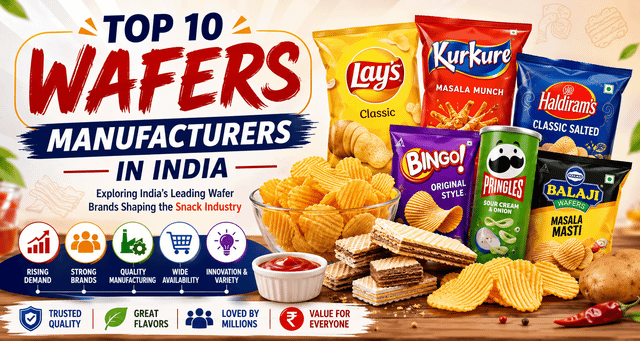 Top 10 Wafers Manufacturers in India | Top Snack Brands & Market Guide