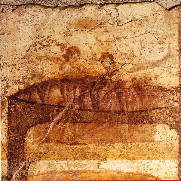 Фреска с&nbsp;изображением двух женщин. Помпеи, I век н.э.