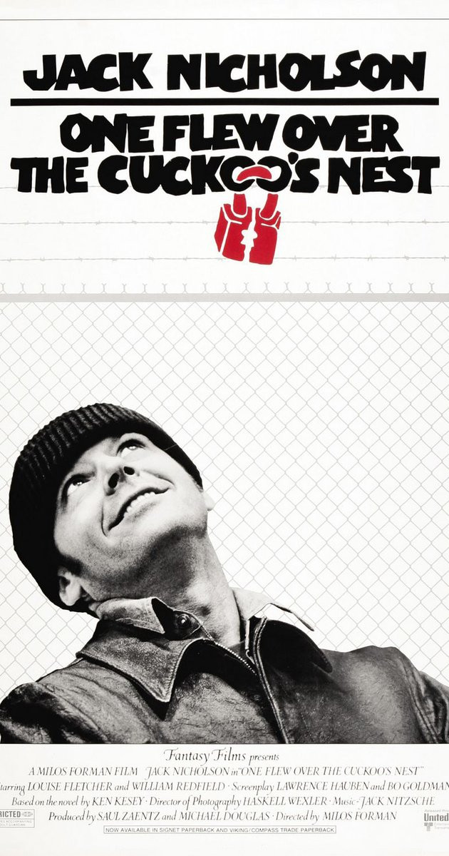 «Пролетая над&nbsp;гнездом кукушки» (“One Flew Over the Cuckoo’s Nest”, режиссер Милош Форман, 1975)