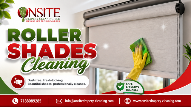 Roller Shades Cleaning