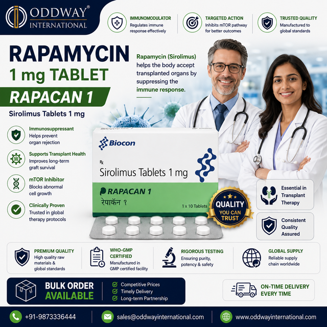 Rapamycin Price USA: Regulatory Fit and Import Guidelines - Oddway