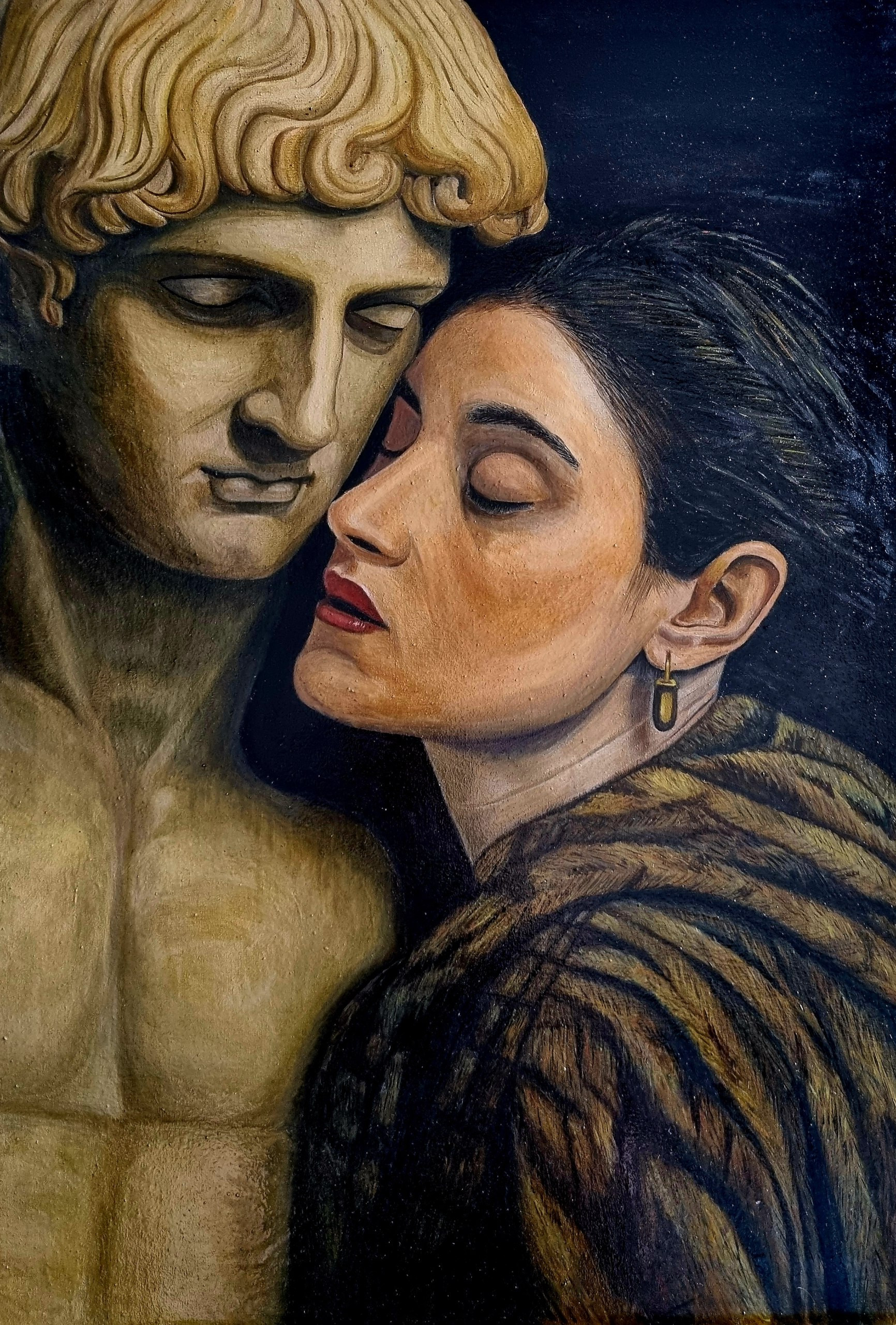 «Галатея», 75×55, холст, масло, 2025. 