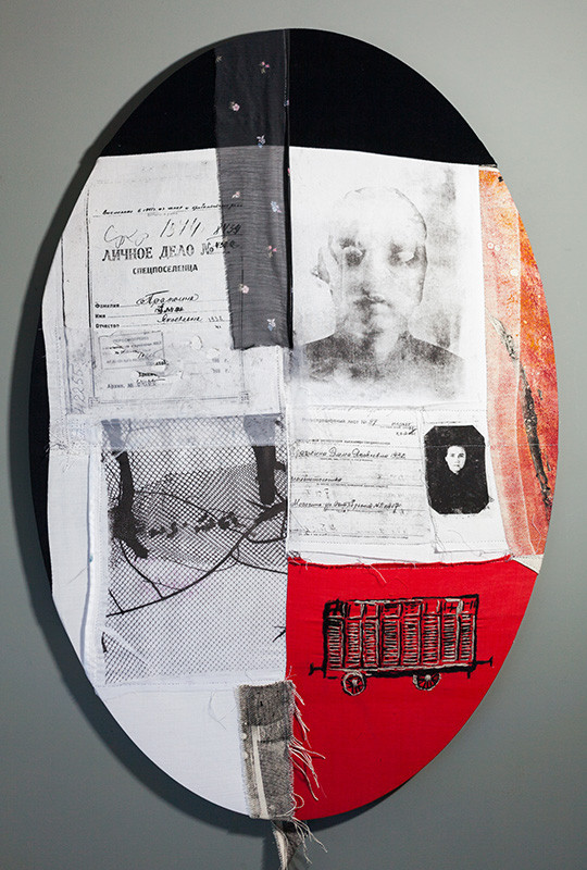 Янина Болдырева. Из проекта «Долевая нить», 2014