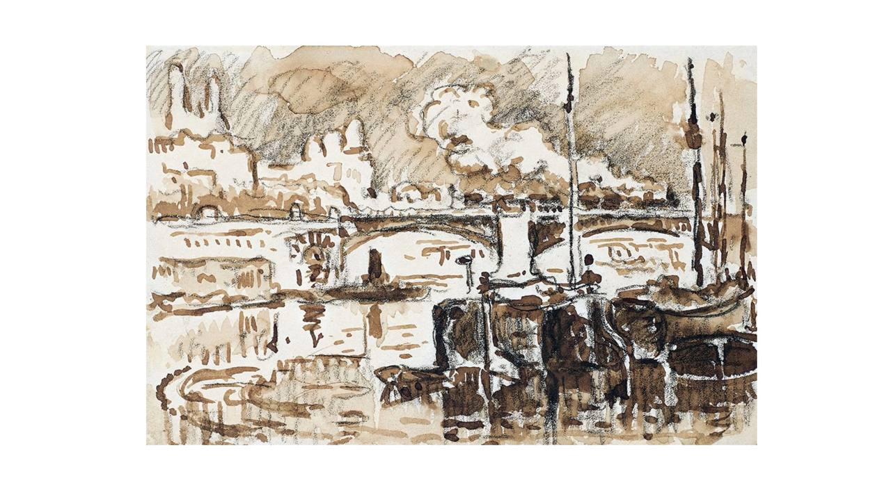 Париж, мост Гренель (1900), Поль Синьяк