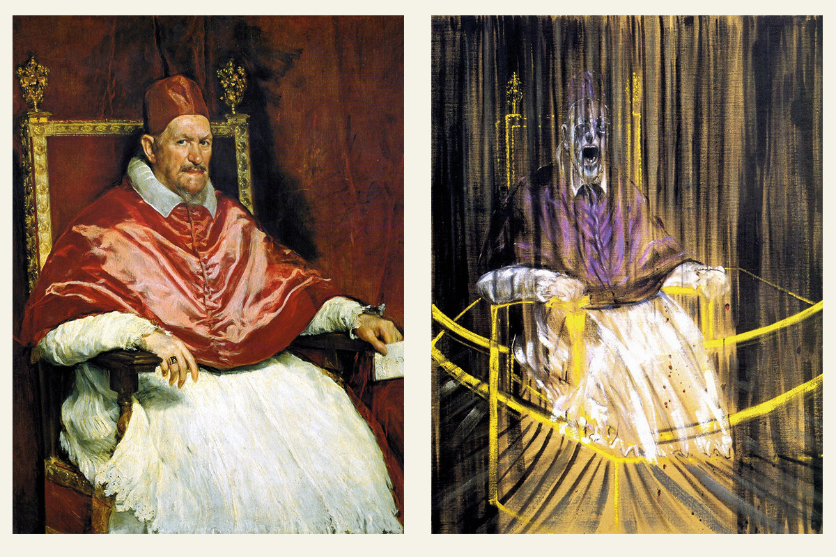 Веласкес vs. Бэкон («Портрет папы Иннокентия X» / «Кричащий папа»)