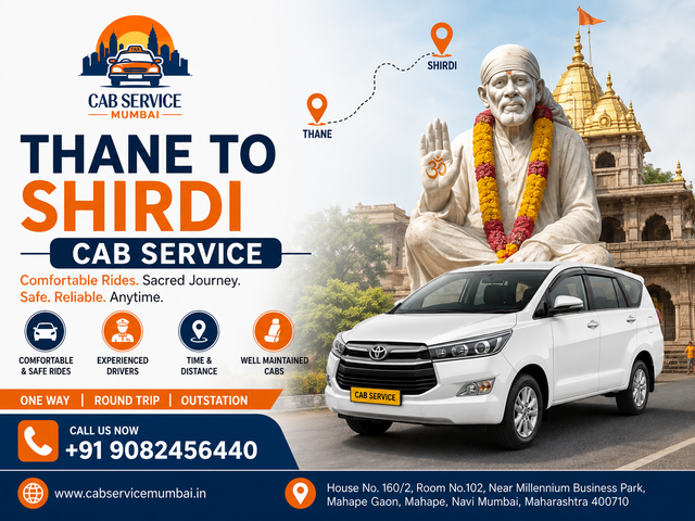 Thane to Shirdi Cab Service 