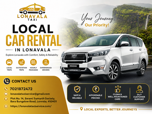 Local Car Rental in Lonavala – 