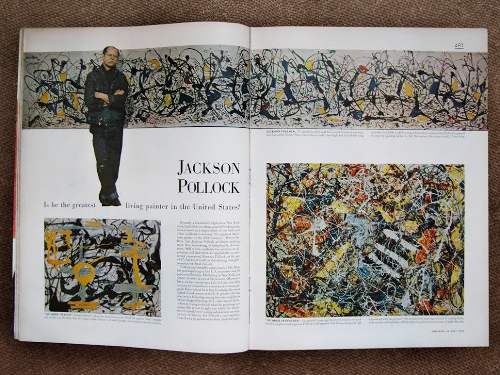 Журнал Лайф. Джексон Поллок величайший современный художник Америки, 1949