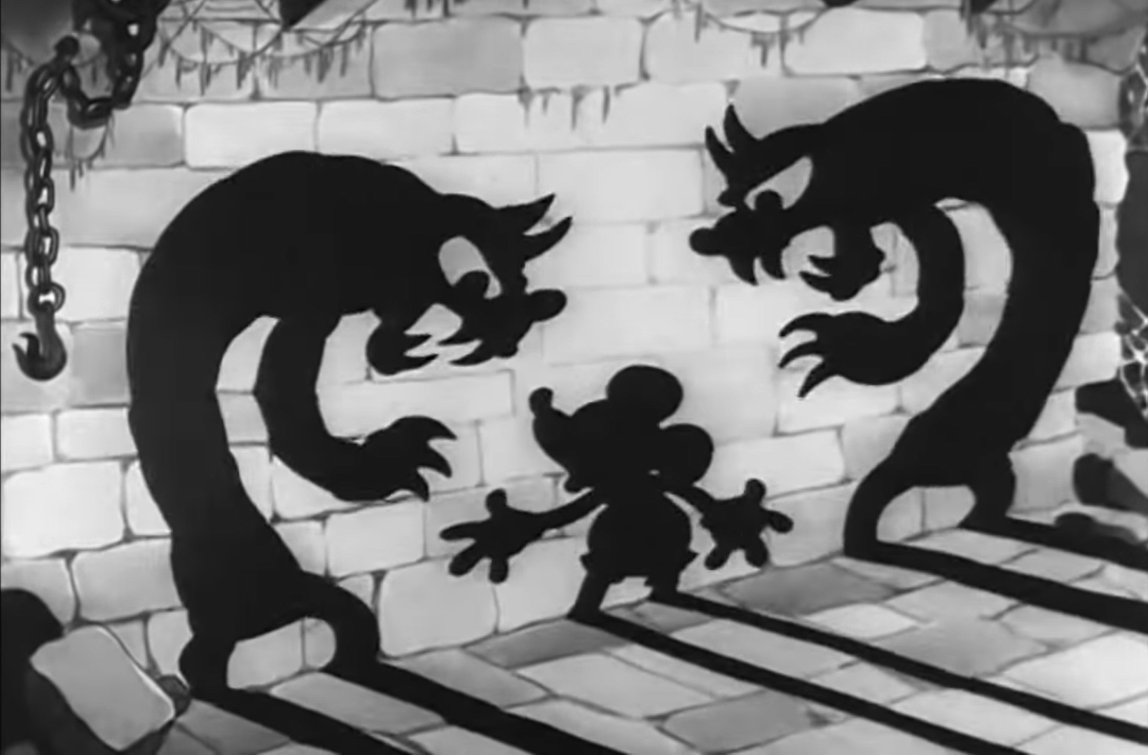 Кадр из&nbsp;короткометражки «Безумный доктор» (1933)