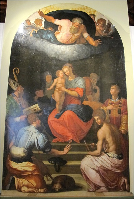 Pala di San Rocco (1536--1537). Фото Александра Маркова.