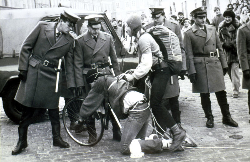 Фото времен военного положения в&nbsp;Польше 1981-1983&nbsp;гг.