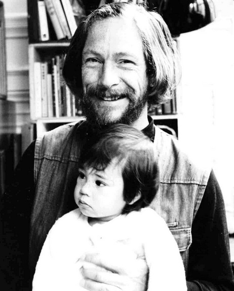 Гэри Снайдер c сыном Каи, 1969