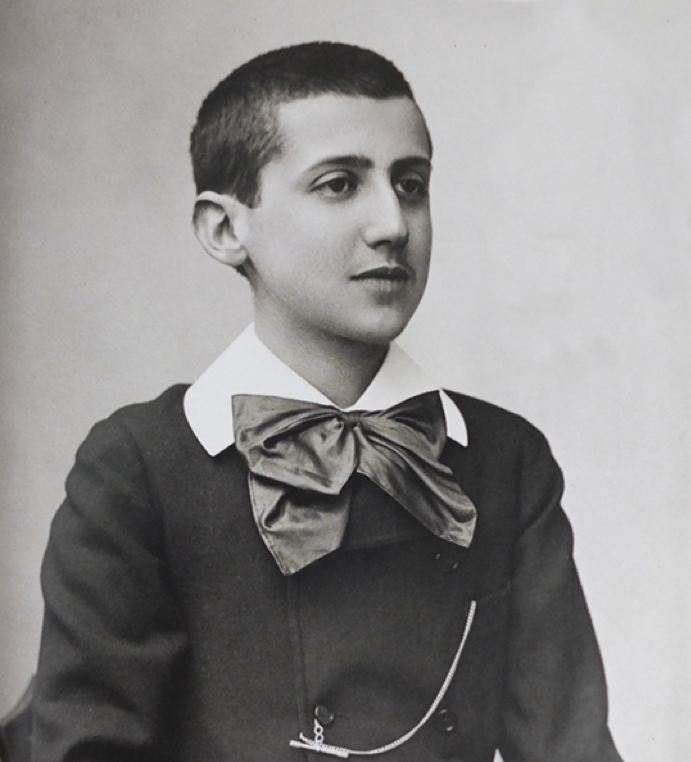 Фотография 15-летнего Пруста в&nbsp;1887, сделанная Полом Надаром