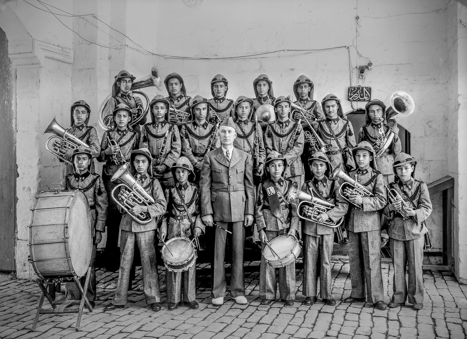  Оркестр мусульманского приюта в Старом Серае. 1940–1946 источник