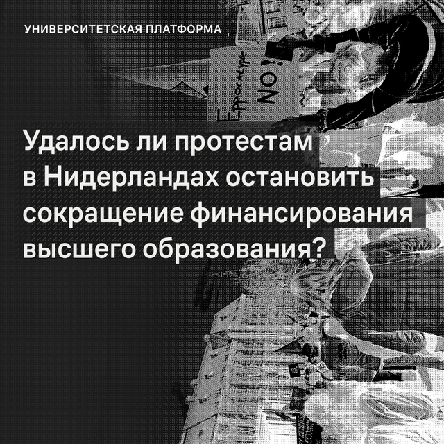 Удалось ли протестам в Нидерландах остановить сокращение финансирования высшего образования? 