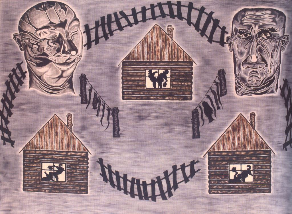 Сергей Серп, Праздник урожая I, 1990 © MMOMA