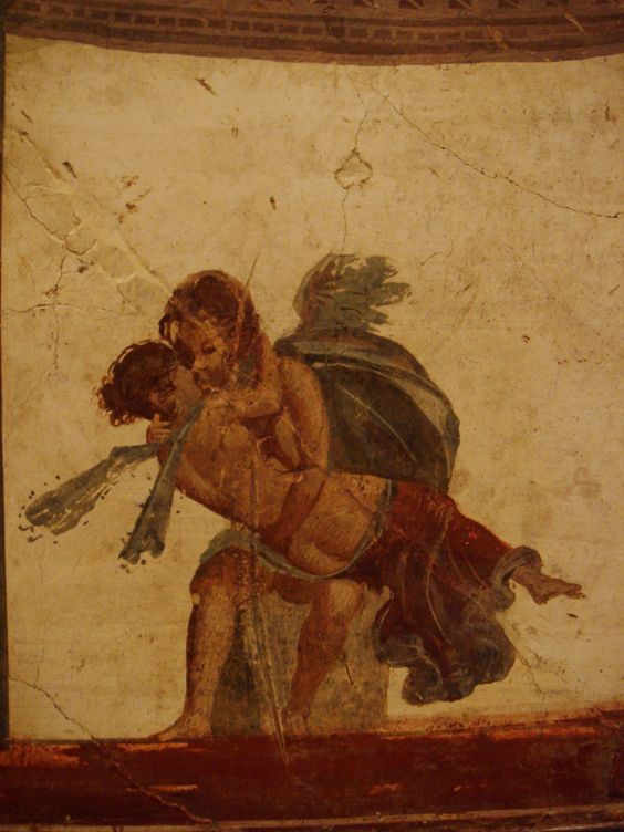 Фреска «Эрот и&nbsp;Психея», Помпеи, 1 век до&nbsp;нашей эры