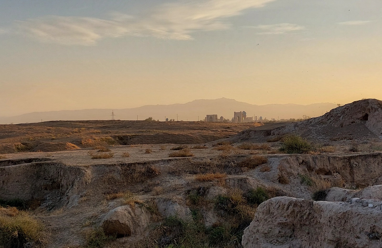 Samarkand, Afrasiab. Photograph taken by Svetlana Gorshenina, 2022