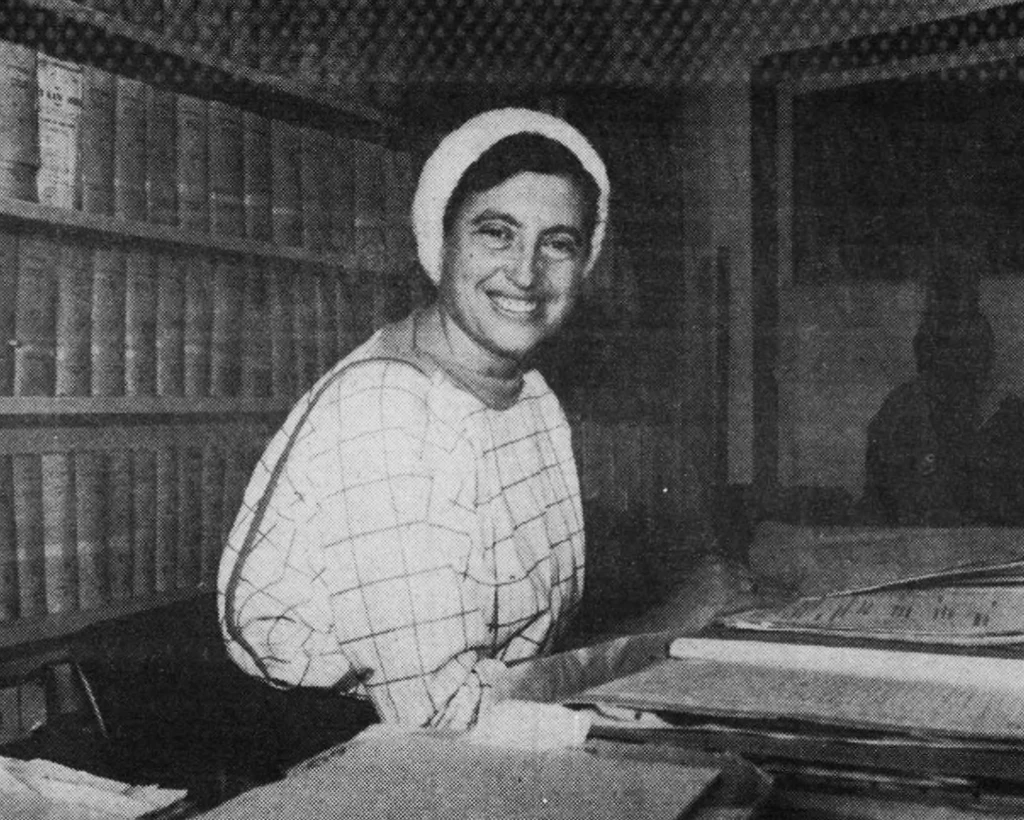 Плия Альбек, 1987 год. Работая в Министерстве юстиции Израиля, она использовала Османский Земельный кодекс 1858 года в качестве правового основания для создания более 100 новых еврейских поселений на Западном берегу реки Иордан. Источник: HaOlam HaZeh