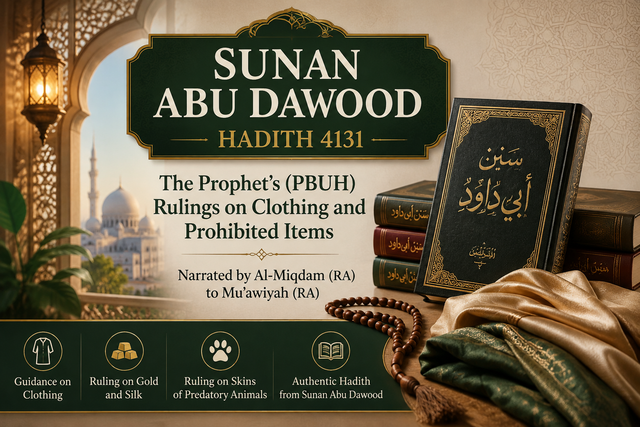 Sunan Abu Dawood 4131: Hadith Translation in Urdu