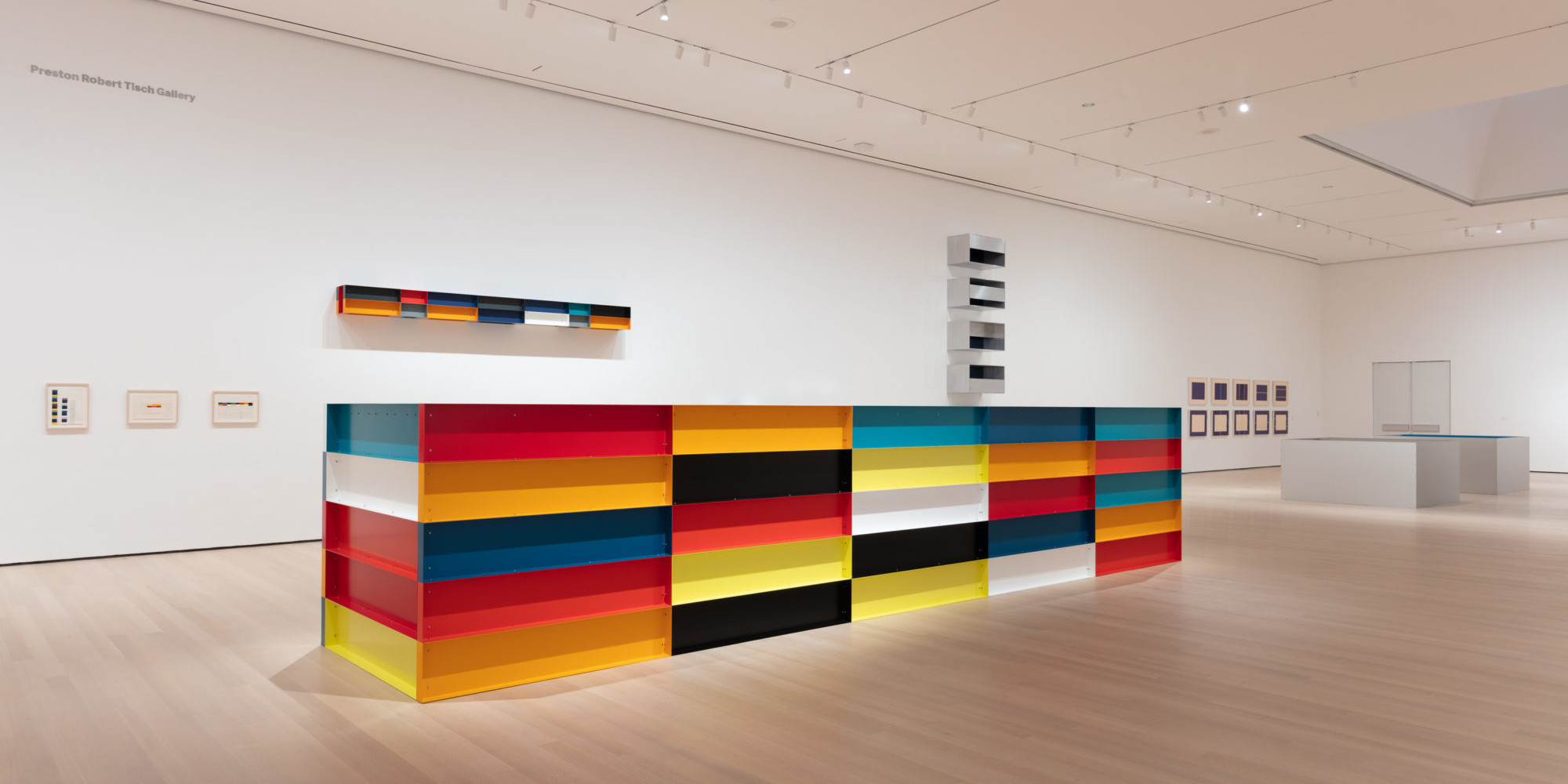 Installation view of the exhibition Judd (March 1st, 2020&nbsp;— July 11th, 2020) | MoMA