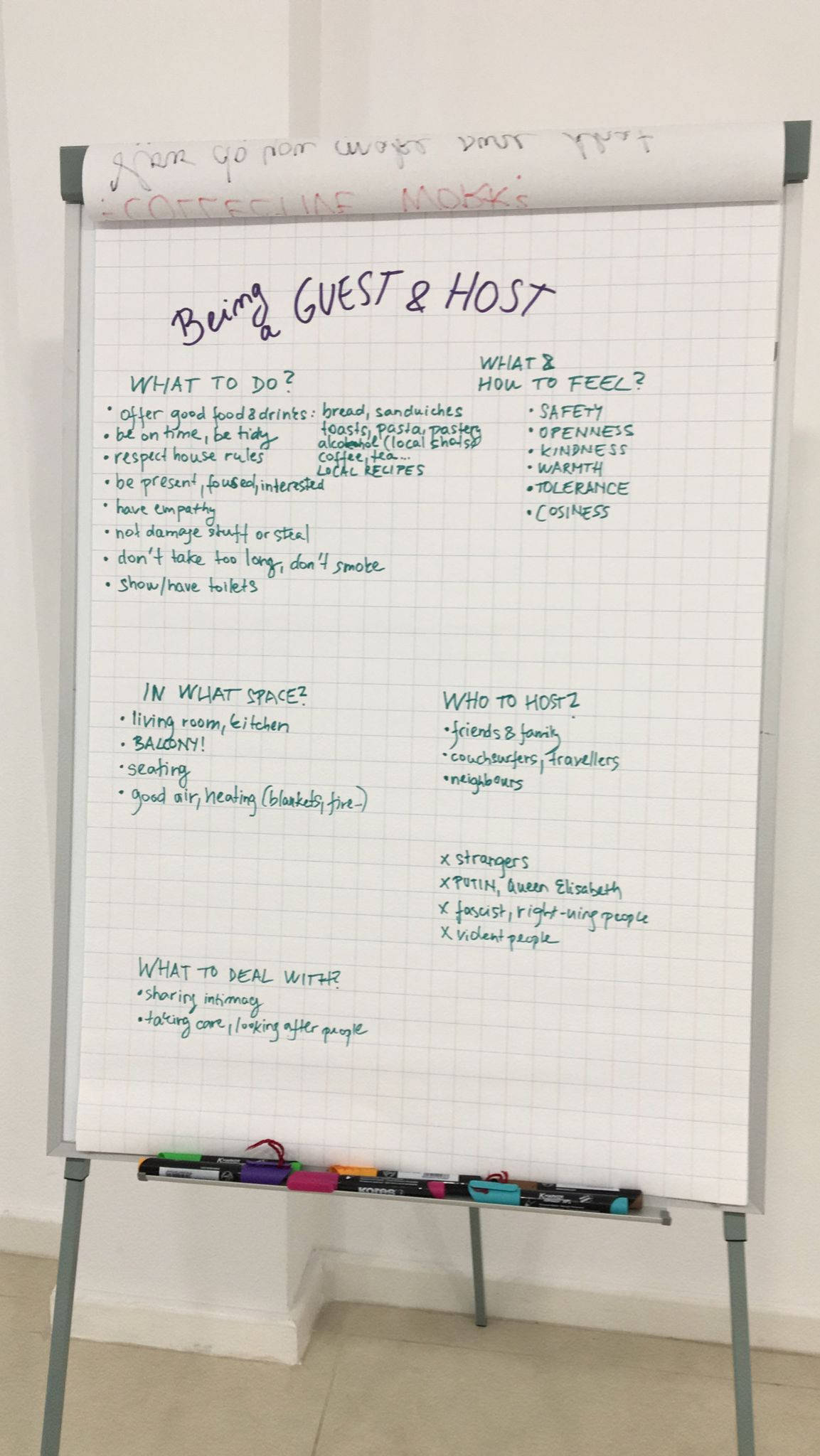 Summary of the Welcoming Department research, photo by Markéta Mansfieldová 
